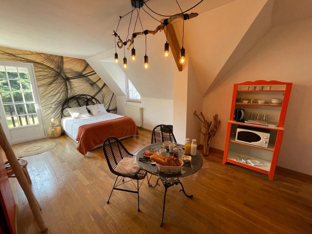 Belle Chambre Double Orange Tout Bonnement Bien Putot-en-Auge Exterior photo