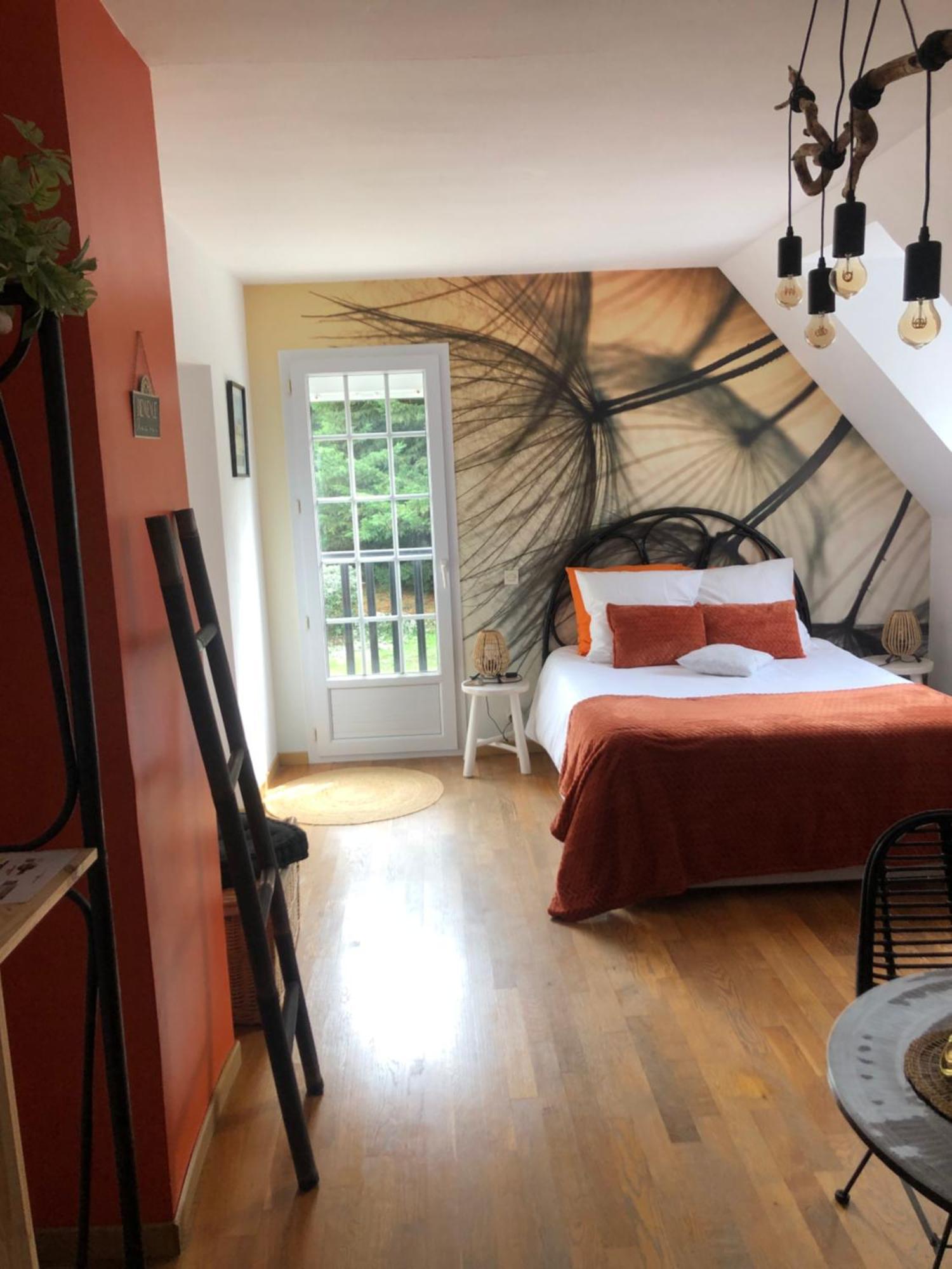 Belle Chambre Double Orange Tout Bonnement Bien Putot-en-Auge Exterior photo
